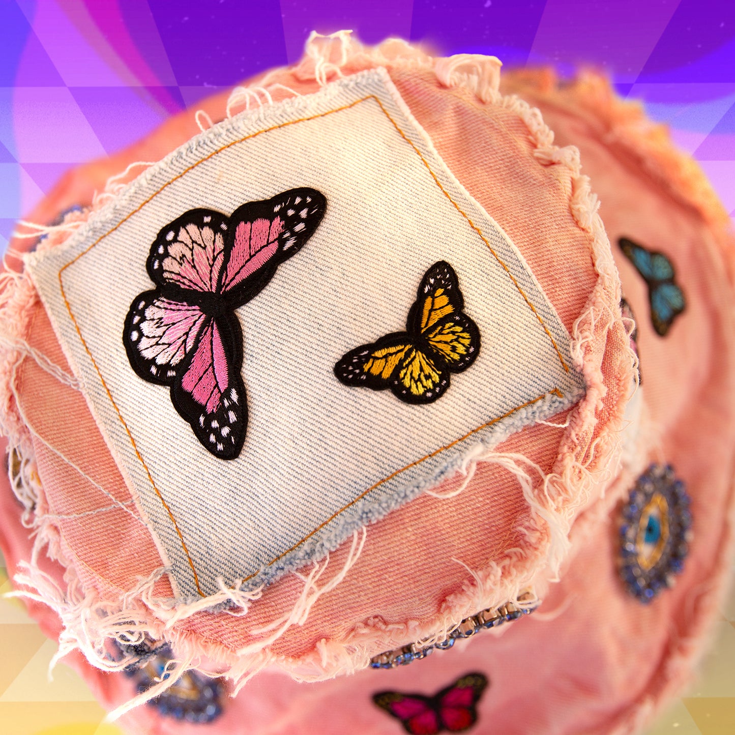 Butterfl•Eye All Over Bucket Hat