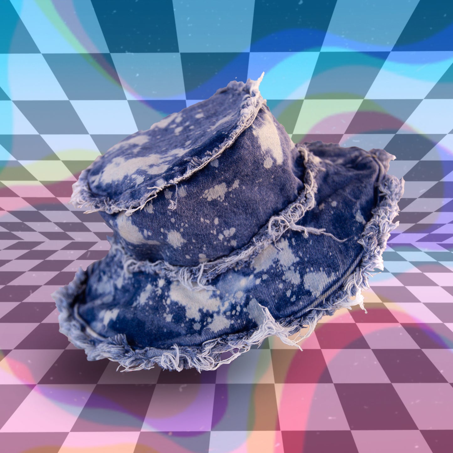 Base Bleach Dribble Bucket Hat