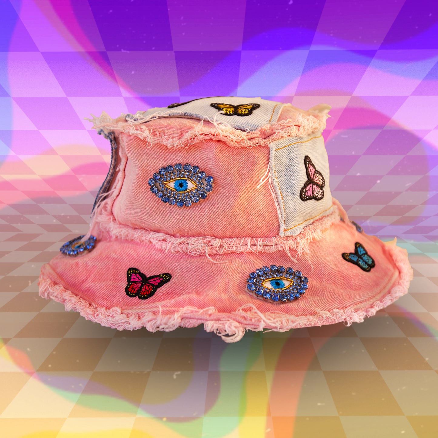 Butterfl•Eye All Over Bucket Hat