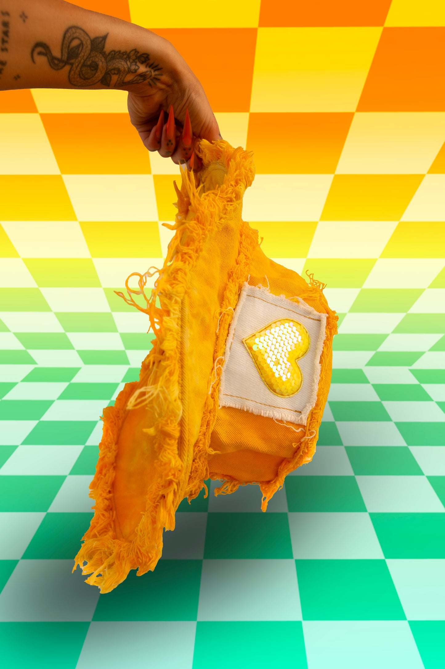 I Heart Sequins <3 Bucket Hat