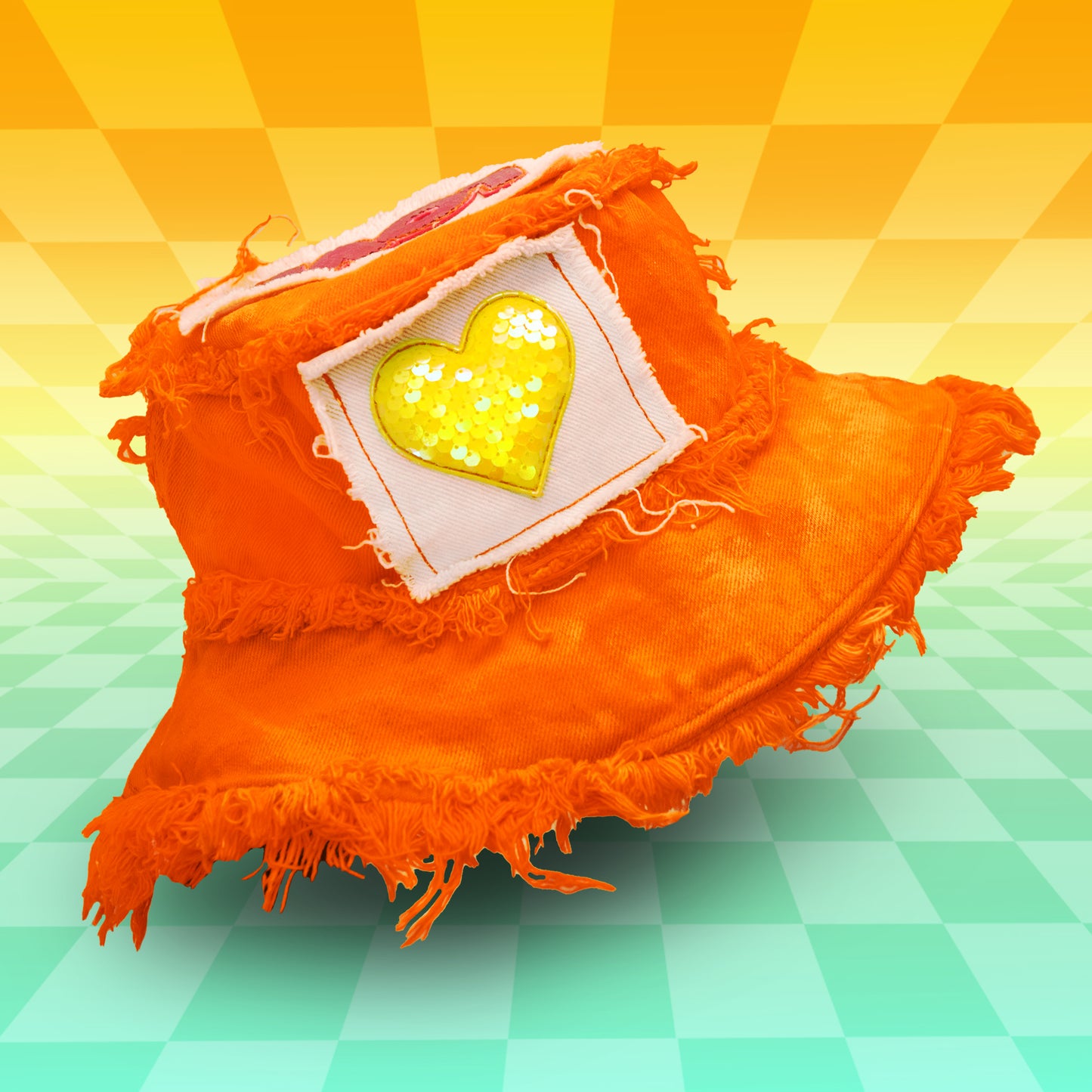 I Heart Sequins <3 Bucket Hat