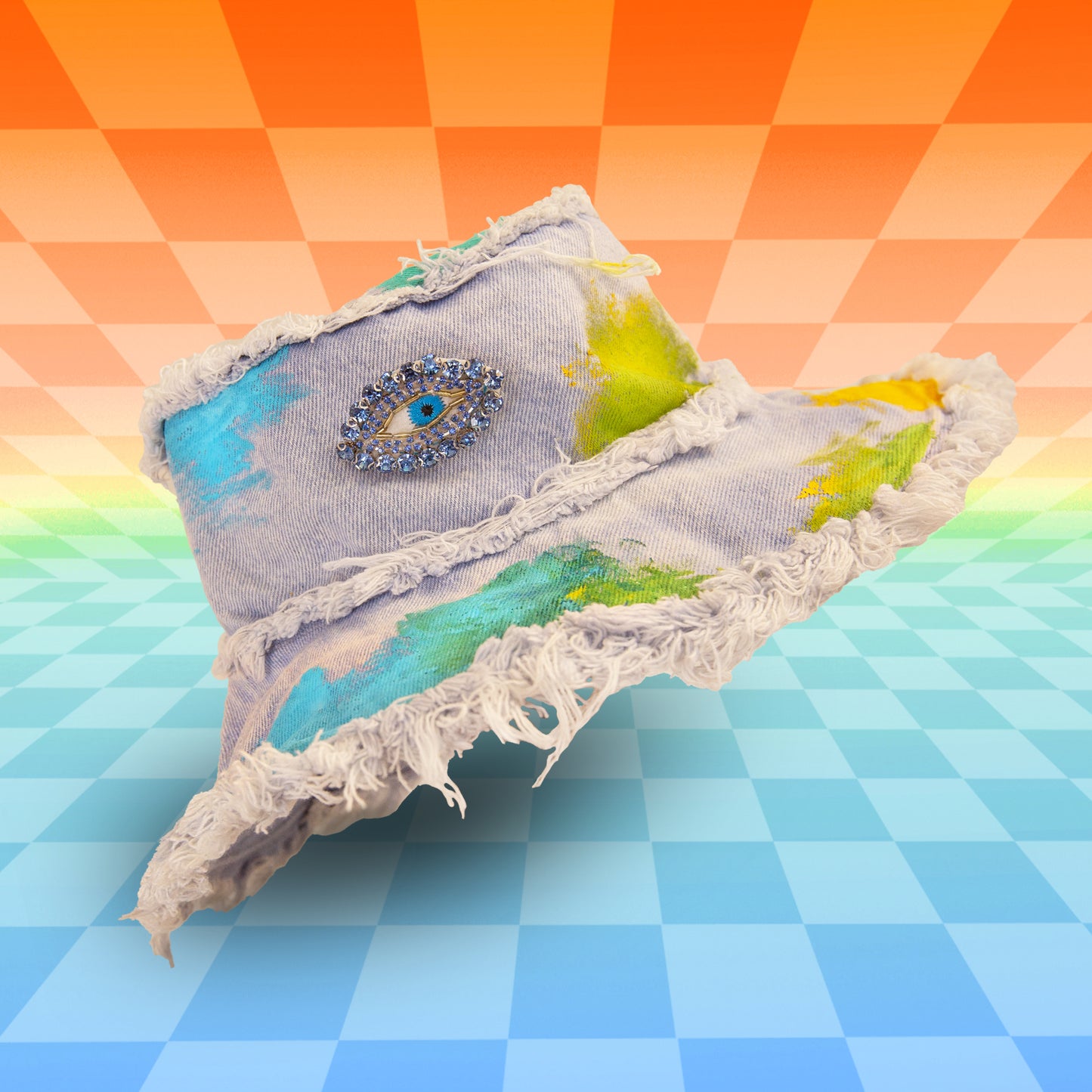 Paint Swatch 3rd Eye Bucket Hat