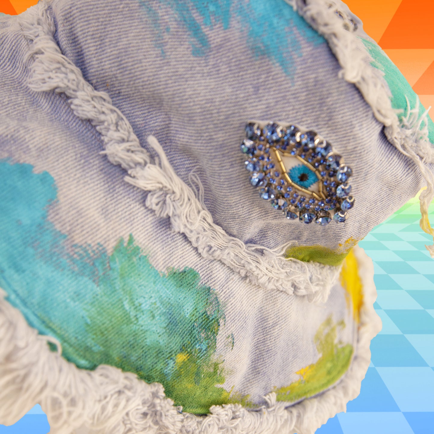 Paint Swatch 3rd Eye Bucket Hat