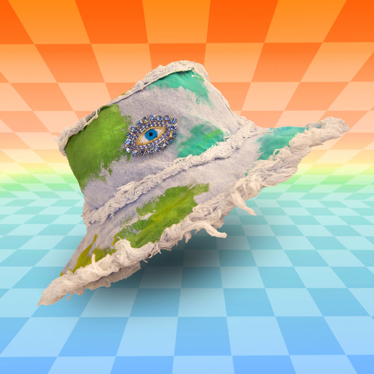 Paint Swatch 3rd Eye Bucket Hat