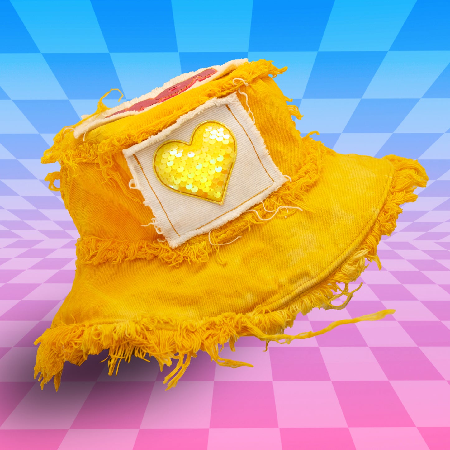 I Heart Sequins <3 Bucket Hat